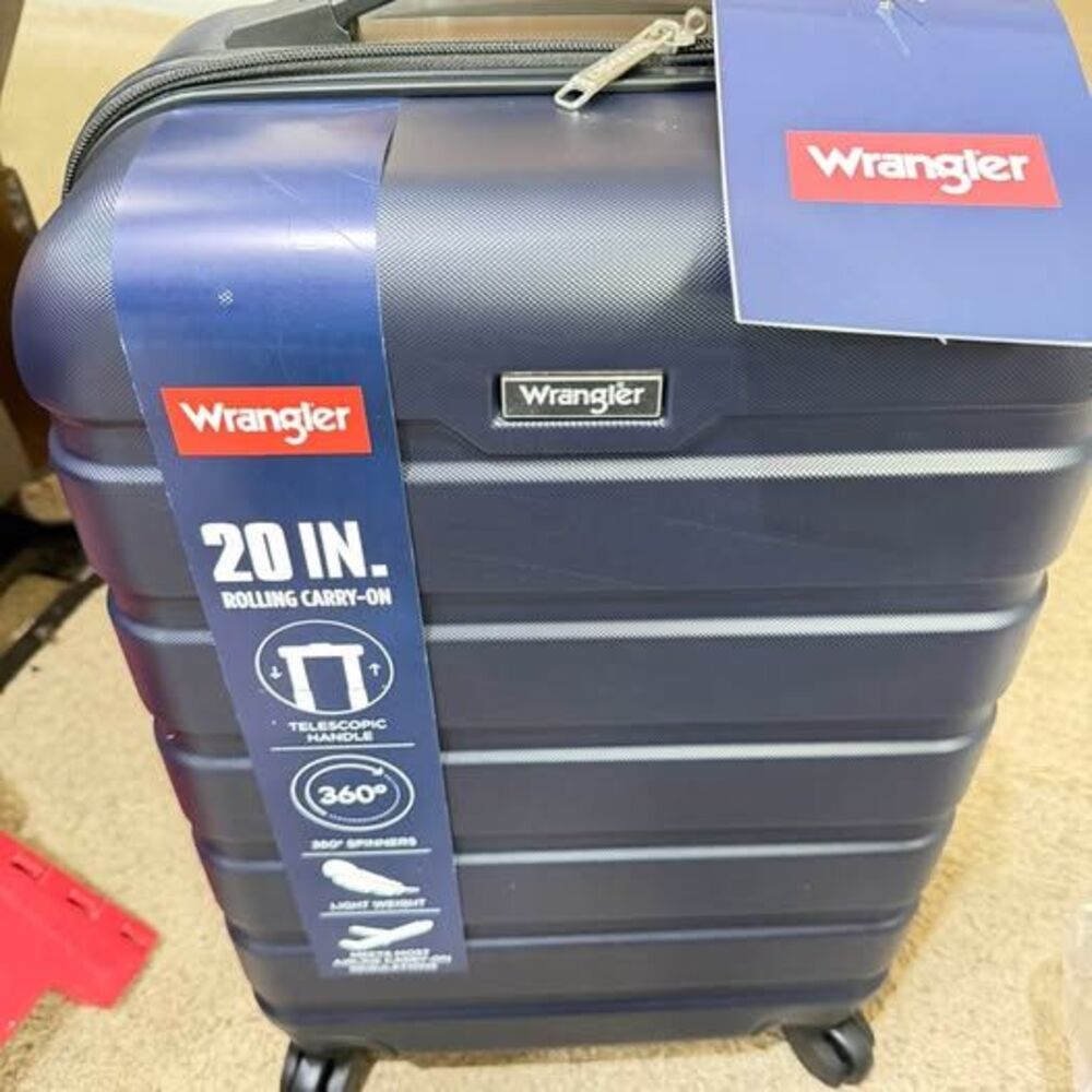 Wrangler 20-inch Rolling Carry-on Luggage